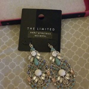 Turquoise and silver earrings